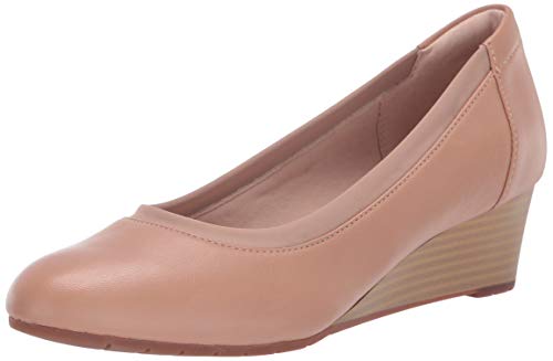 Clarks Women’s Mallory Berry Wedge Pump