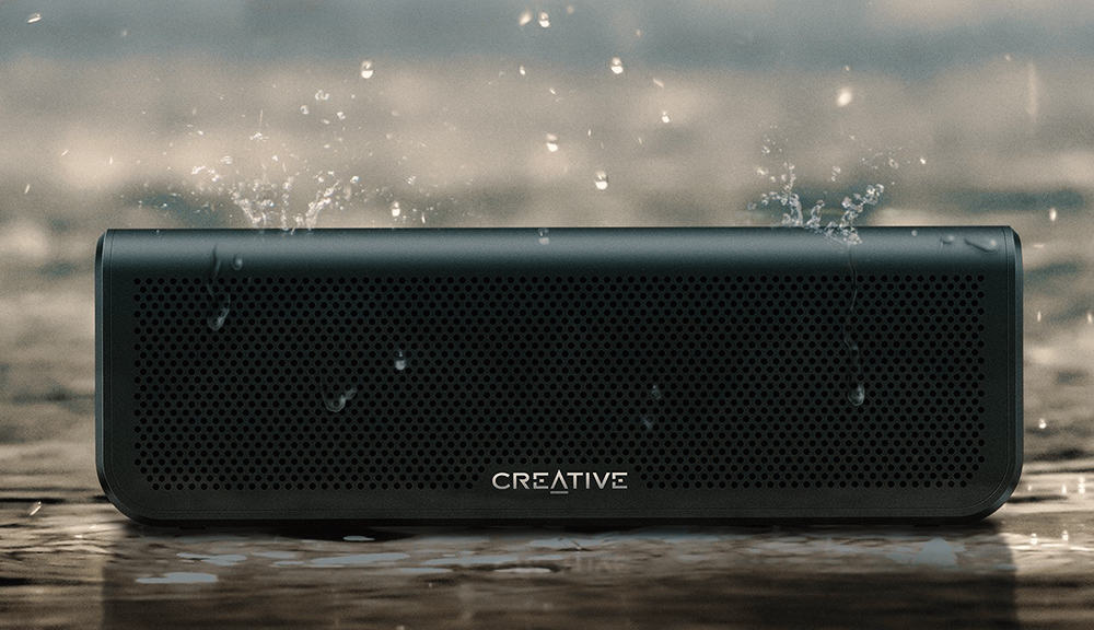 Creative Metallix Outdoor Bluetooth Speaker Water Resistant