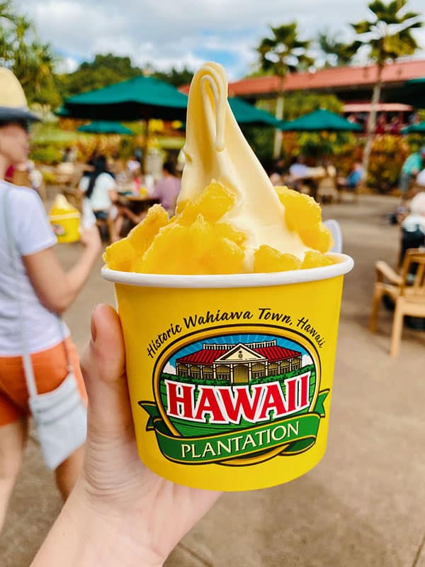 Dole whip Oahu