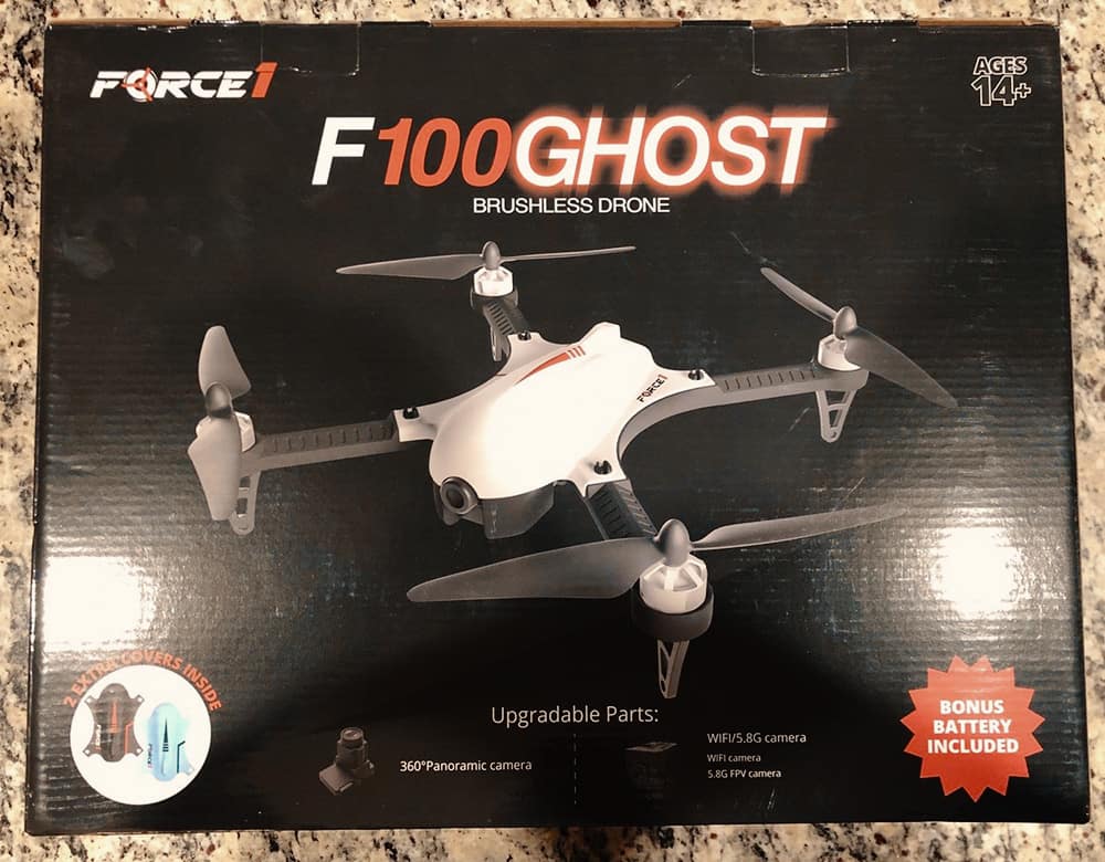 Force1 F100GP Ghost with GoPro Camera Mount