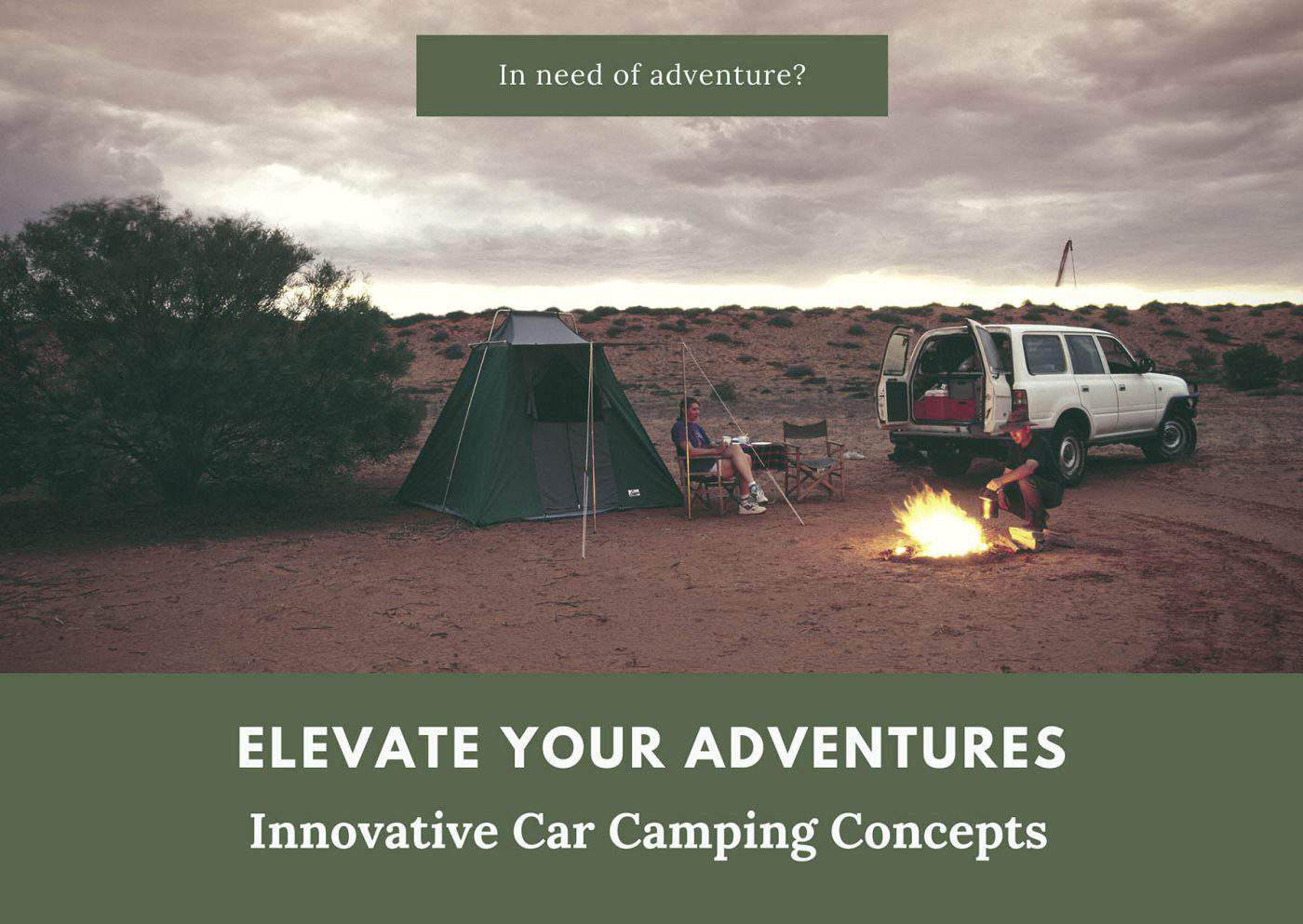 Innovative Car Camping Concepts