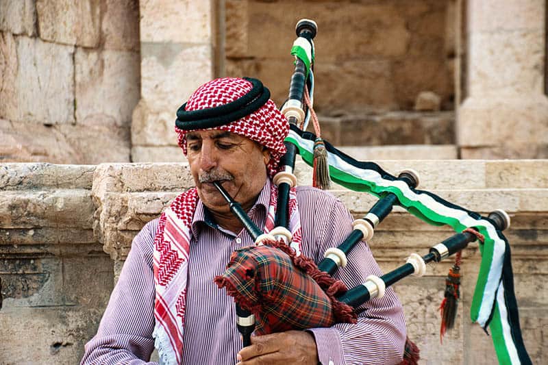 Jordan traditional culture flute