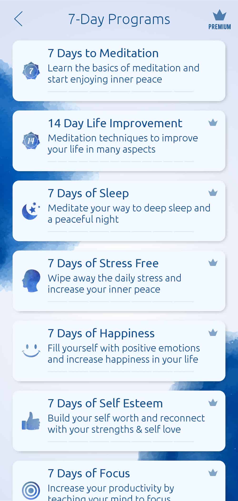 Meditation and Relaxation App