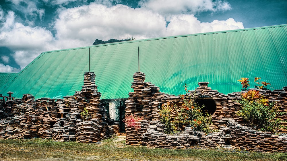 Moorea Stone House