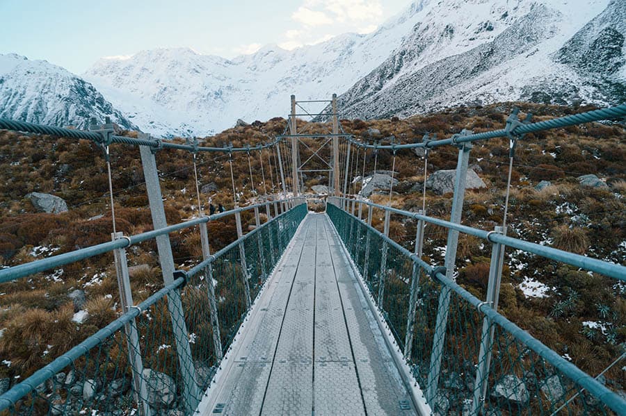 Mt Cook beautiful camping spots