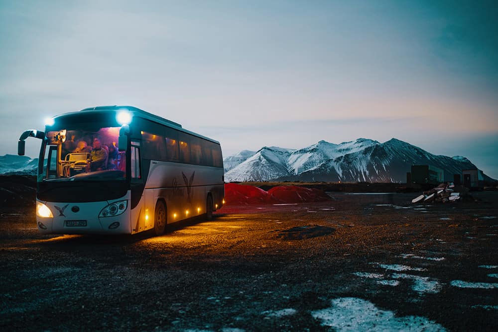 Northern Lights Tour Bus