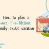 Plan Family Exotic Vacation