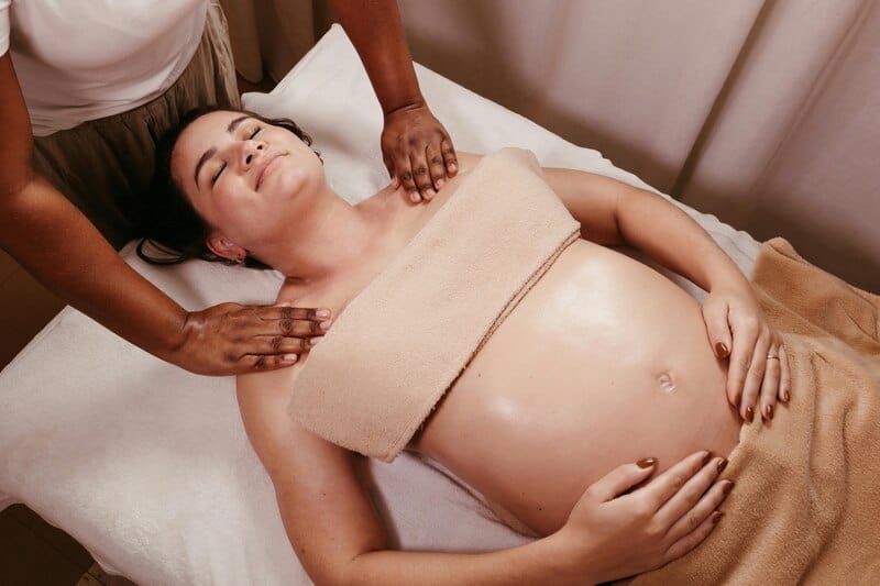 Pregnant Woman Relaxation Wellness