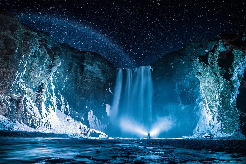 Skogafoss Waterfall Skogar