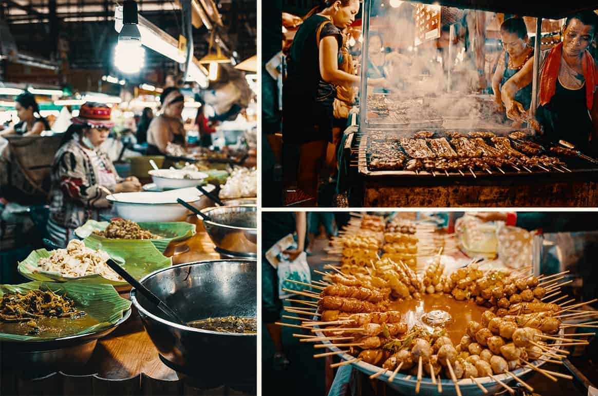 Thai Style Street Food in Chang Mai