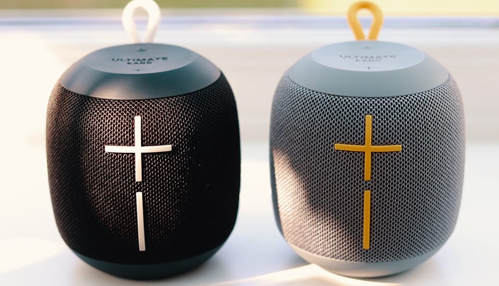 UE Wonderboom Bluetooth Speakers Stereo Pair