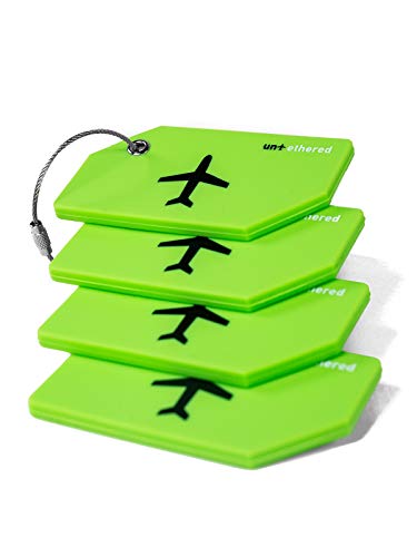 Untethered Silicone Luggage Tag Set