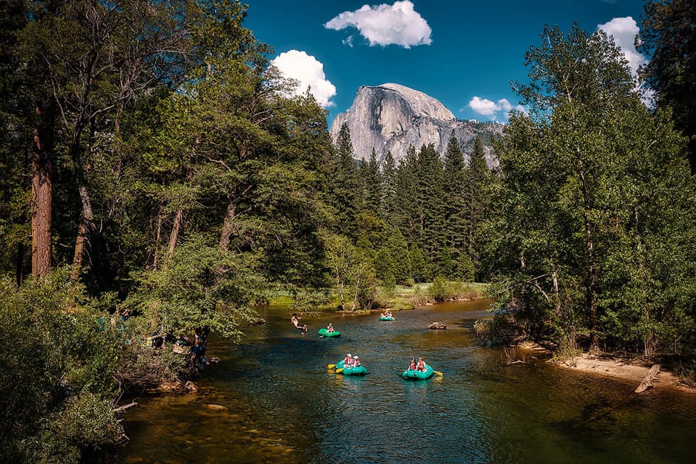 Yosemite National Park Kayaking