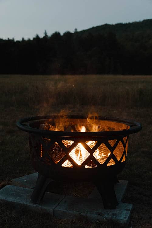 heavy duty fire pit