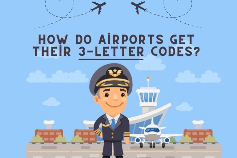 how airports get their three letter codes