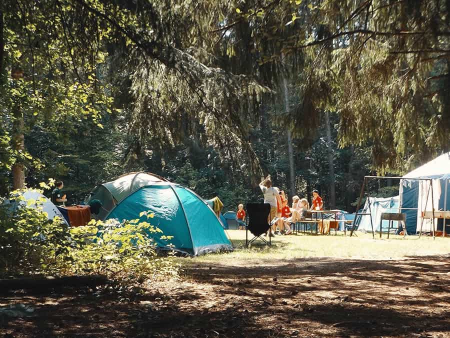 large camping tents