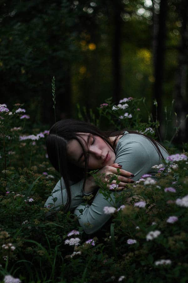 outdoor flower field