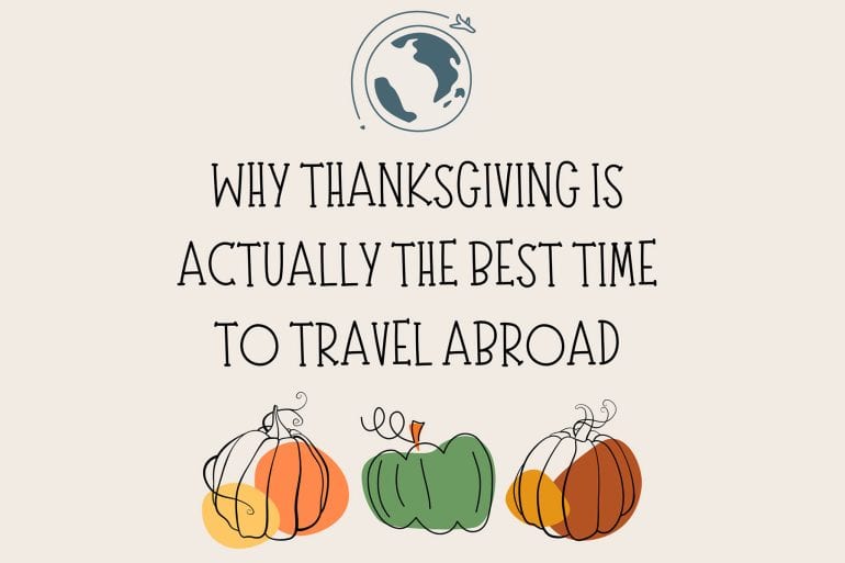 travel on thanksgiving