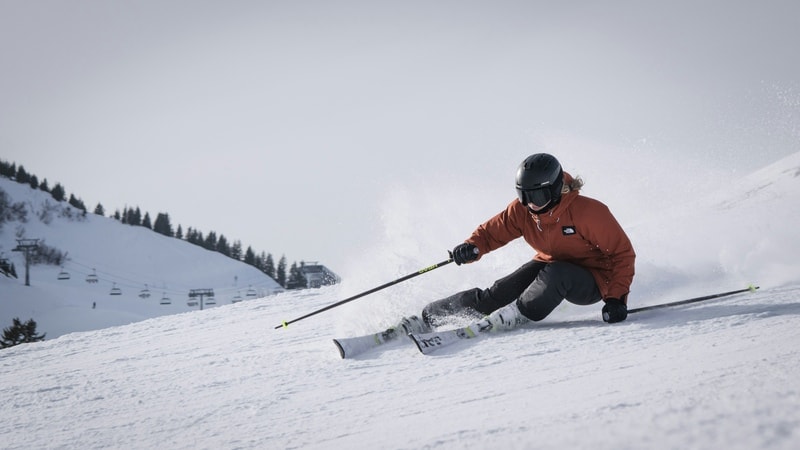 winter trip skiing